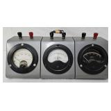 (3) Vintage Electrical Measuring Instruments