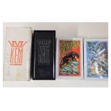 1955 KEM "Black Panther" design playing cards