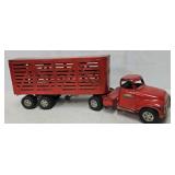 Tonka Pressed Steel Livestock Tractor Trailer