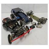Lot of R/C Cars for Restoration or Parts
