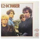 U2 "October" LP Record