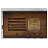 20th Century Model Wooden Cabinet Tube Type Radio