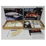(2) AMT Ertl Star Trek Model Kits