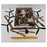 Asst R/C & Line Control Model Airplane Parts