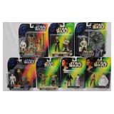 (7) Star Wars 3 3/4" Figure Sets (MIB)
