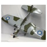 Balsa 40"L Flying Tiger Line Control Airplane