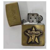 1991 Brass Marlboro Zippo Lighter
