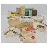 Lot of Asst Railroad Ephemera