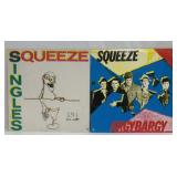 (2) Squeeze LP Records