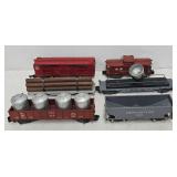 (6) American Flyer S Gauge Train Cars- To Include: