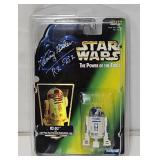 Autographed Star Wars R2 D2 Action Figure