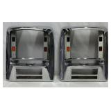 (2) AMI Jukebox Wallbox Chrome Front Covers