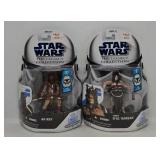 (2) Star Wars Legacy Collection Action Figures