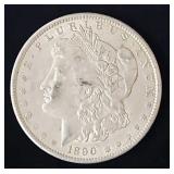 1890 Morgan Silver Dollar