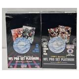 2 Factory Sealed Boxes NFL Pro Set Football Cards