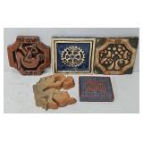 (5) Mercer Moravian Tile Works Tiles