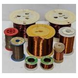 Lot Asst Enameled Copper Magnet Wire