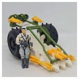 1989 GI Joe Artic Blast Vehicle & Windchill Figure