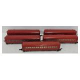 (5) American Flyer S Gauge  Passenger Cars