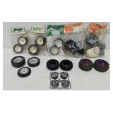 (7) Pair & (3) Single New R/C Car Tires w/Rims
