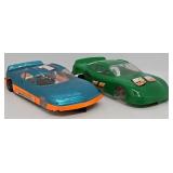 (2) 1:24 Lexan Body Stock Car Slot Cars