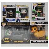 (5) Funko Pop Batman Figures (MIB)