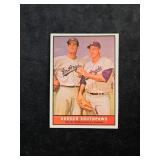 1961T #207 Koufax/Podres Baseball Card