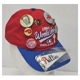 1993 Phillies World Series Baseball Cap w/Pin