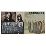 (2) Foreigner LP Records