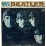 1964 "Meet the Beatles" Mono Press LP Record