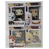 (4) Funko Pop Figures (MIB)