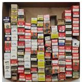 Approximately 105 Radio/TV Electron Tubes