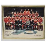Flyers Pernie Parent Autographed 1974 Team Photo