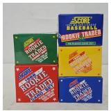 (5) Rookie & Traded Baseball Card Factory Sets