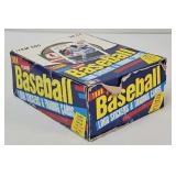 1988 Fleer  Baseball Card Wax Box