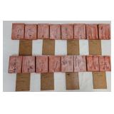 (8) Vintage Dunken Co. Die Cast Toy Figure Molds