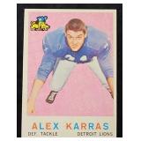 1959T Alex Karras Rookie Football Card