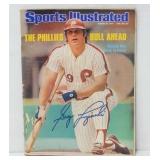 (7) Philadelphia Phillies Autographed Magazines