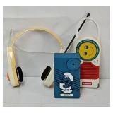 (3) Vintage Novelty Transistor Radios