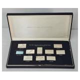 Sterling Silver Olympic Postage Stamps (4.23 Oz)