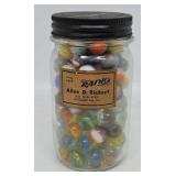 Jar of Antique Marbles