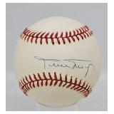 NY Giants Willie Mays Autographed Baseball