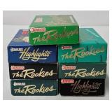 (7) Donruss Baseball Card Update Sets