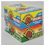 1990 & 1991 Bowman Baseball Card Wax Boxes