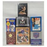 (7) Asst. Football Card Factory Sets