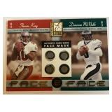 2001 Dunruss Elite Face to Face 1/1 Promo Card