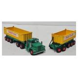 Matchbox King Size #K-16 Dodge Tractor & Trailers