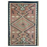 Navajo Style Kilim Rug (38" x 60")