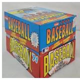 1990 & 1991 Fleer Baseball Card Wax Boxes