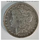 1890O Morgan Silver Dollar
